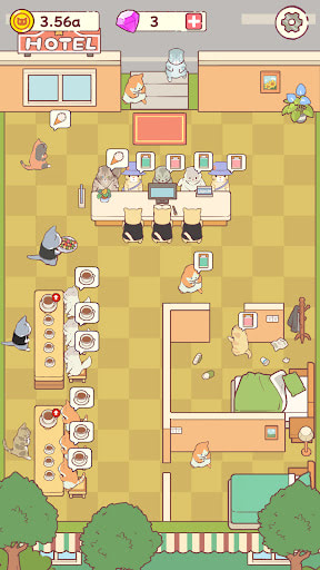 File APK Cat Hostel: Idle Tycoon Games