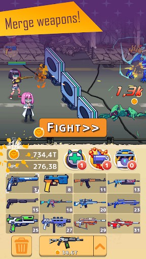 Kawaii Girls: Merge and Shoot