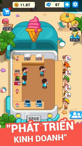 Food Fever: Restaurant Tycoon Unlimited Money MOD