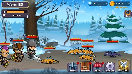 Mobile Heroes: Idle Heroes RPG MOD Version