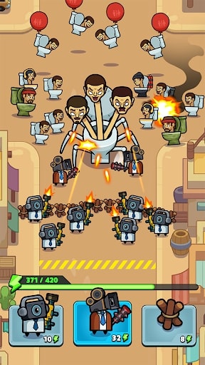 Toilet Fight: Police vs Zombie Full Diamonds MOD