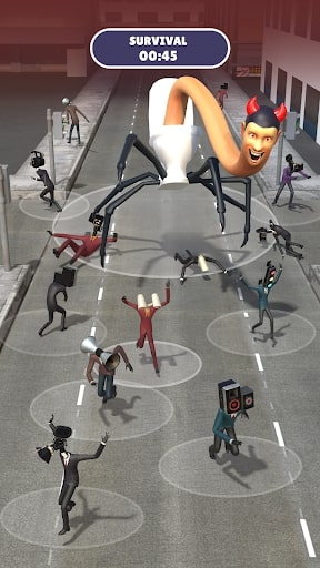 Download Toilet Monster Survival MOD APK