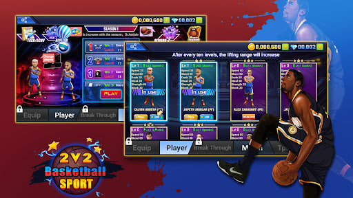 Download 2 VS 2 Basketball Sports MOD APK