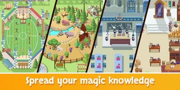 Download Idle Wizard School Money MOD
