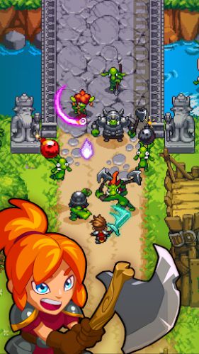 Slay beasts with Dash Quest Heroes
