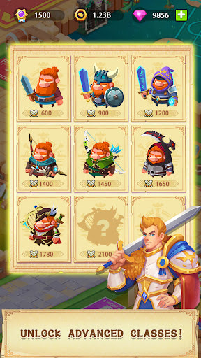 Idle Hero Clan unlimited coins MOD version