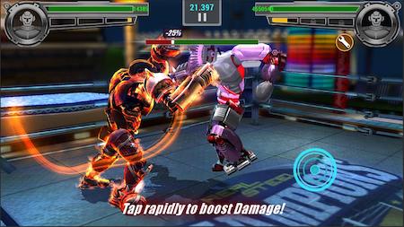 Real Steel Champions mod desbloqueia personagens