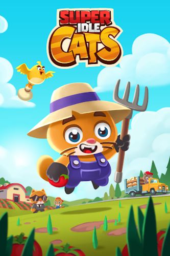 Super Idle Cats farm cat
