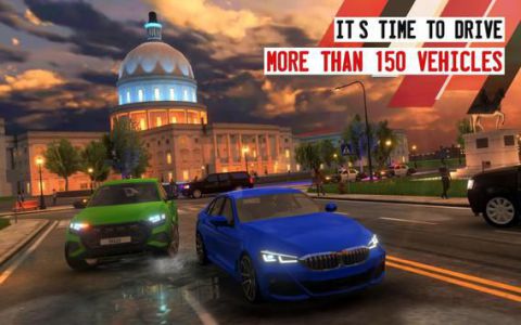 Driving School Sim corrida
