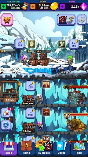 Idle Dungeon Tycoon MOD vô hạn tiền