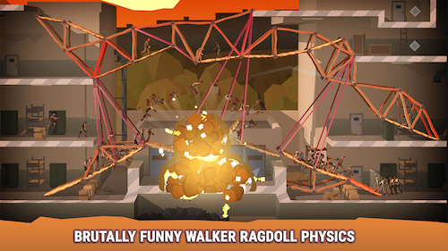 Bridge Constructor: The Walking Dead unlocked mod