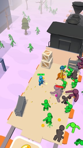 Train Defense: Zombie Survival MOD unlimited money