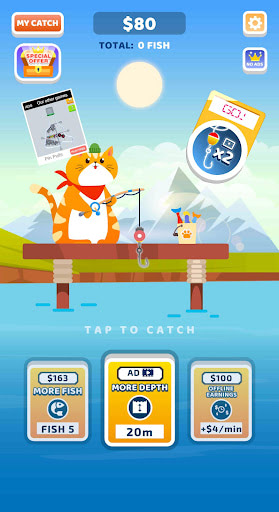 Download Idle Furry Fishing MOD APK