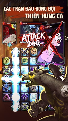 Shadow Wars: Horror Puzzle RPG at ApkUnlimit