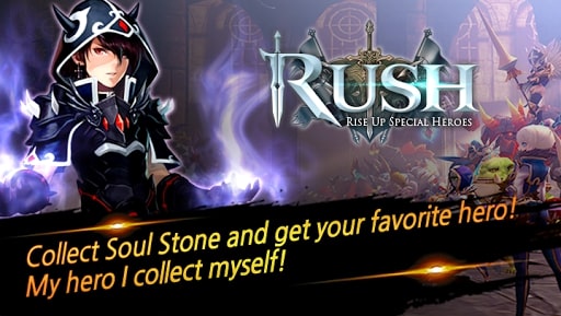 Download RUSH : Rise up special heroes MOD APK