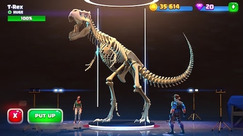 dinosaur museum game