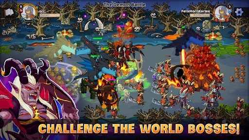 Bản Hack tiền Mega War - Heroes Land