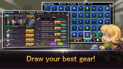 Idle Tank, DPS, and Healer MOD hack for Android