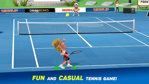 Mini Tennis MOD Unlimited Money