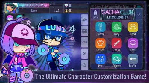 Gacha Club Anime Character Game