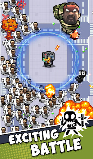 Toilet Skibd Survival IO ApkUnlimit