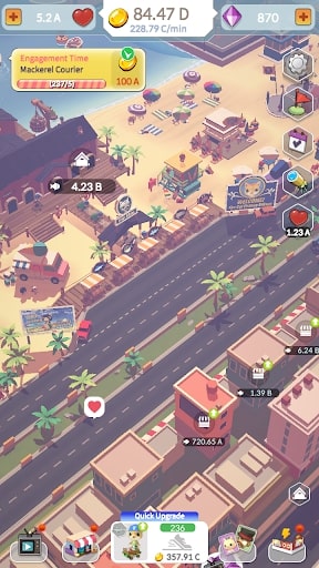 The Cat Fishing Village MOD APK