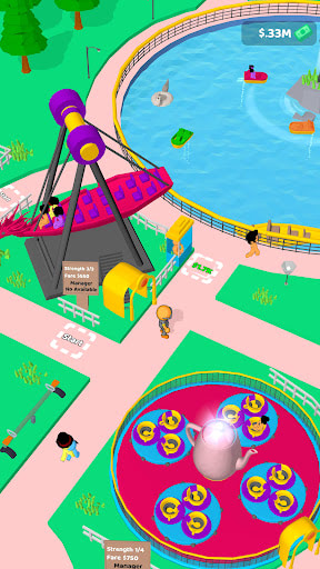Sim Sim: Arcade idle Theme Park MOD APK