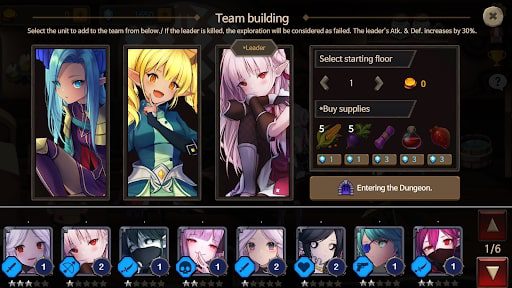 Hack tiền Dungeon Princess 2