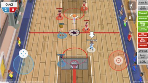 Basketball Rift tranh tài bóng rổ nhiều người