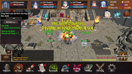 Dungeon of Infinity MOD bất tử