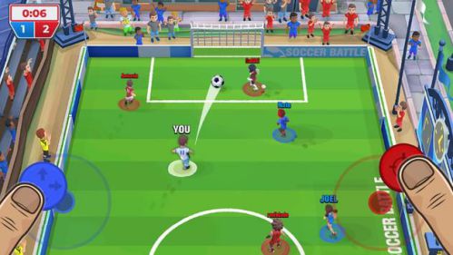 Soccer Battle mod mở khóa tất cả