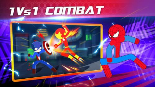 Super Stickman Heroes Fight mod unlimited gold money