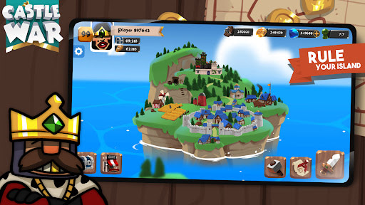 Tải Castle War: Idle Island MOD APK