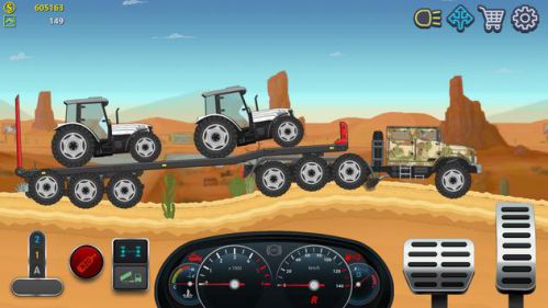 Trucker Real Wheels hack tiền