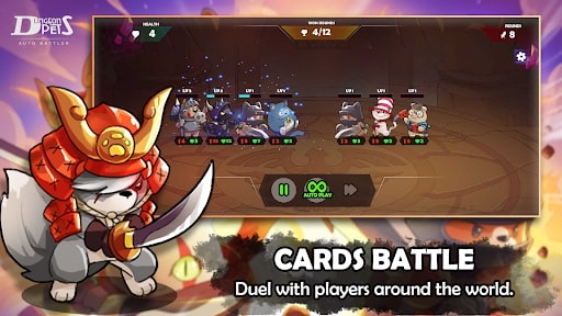 Dungeon Pets - Auto Battler MOD ENERGY