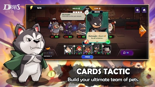 Dungeon Pets - Auto Battler MOD MONEY