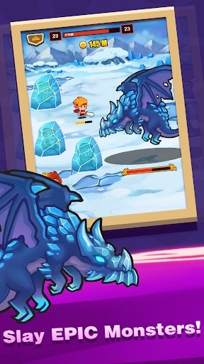 AFK Monster Battle – High Damage MOD