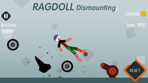 Ragdoll Dismounting mod unlock all
