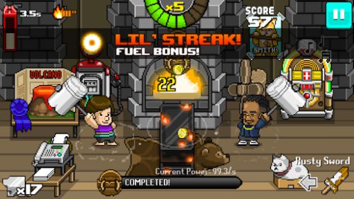 Crafting Weapons in Tap Smiths