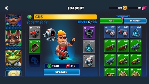 Autogun Heroes: Run and Gun MOD God Mode