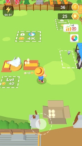 Egg Farm Tycoon MOD Unlimited Coins