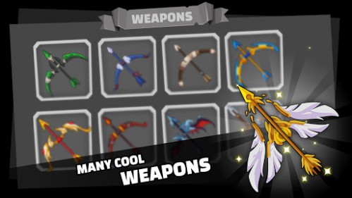 Stickman Master Archer MOD Unlimited Gold and Diamonds