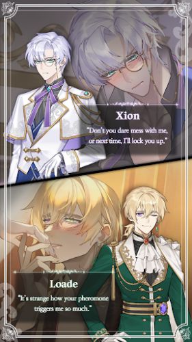 Love Pheromone otome game with profound emotional storylines