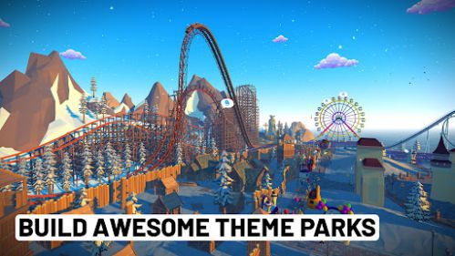 Roller Coaster Tracks in Real Coaster Idle Game