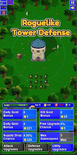 Lone Tower Roguelite Defense MOD Unlimited Money