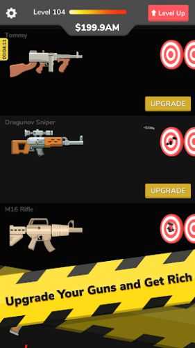 Gun Iden weapon upgrades