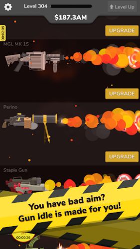 Gun Idle shooting