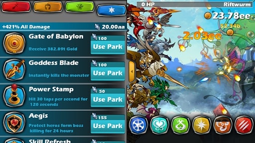 Army of Goddess Crush Titan Money MOD