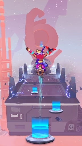 Galaxy Ninja: Amaze 3D Runner MOD Full Energy