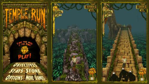 Jogo de corrida Temple Run